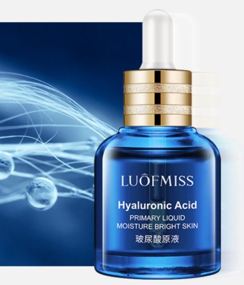 Facial serum with deep penetration hyaluronic acid Luofmiss.(15780)